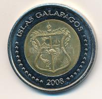 Galapagos-szigetek 2008. 2$ fantáziaveret T:2 ph.
Galapagos Islands 2008. 2 Dollars fantasy coin C:...