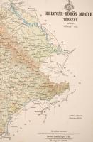 Belovár-Körös térképe, Gönczy Pál - Kogutowicz Manó: Magyarország megyéinek kézi atlasza. Tervezte: ...