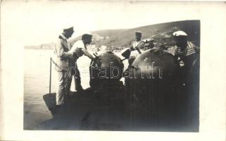 WWI Austro-Hungarian Naval mines, photo