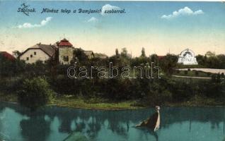 Szolnok, Művésztelep, Damjanich szobor