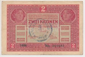 1904. 10K + 1912. 100K + 1913. 20K + 1914. 50K + 1917. 2K, rossz minőségű felülbélyegzésekkel (közte...