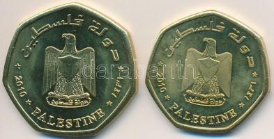 Palesztina 2010. 25q + 50q fantáziaveretek T:2
Palestine 2010. 25 Qirsh + 50 Qirsh fantasy coins C:...