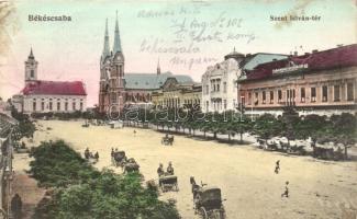 Békéscsaba, Szent István tér, Polgári leány iskola (Rb)