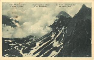 Tátra, Magas Tátra; 43 db régi képeslap vegyes minőségben / 43 old postcards in mixed quality