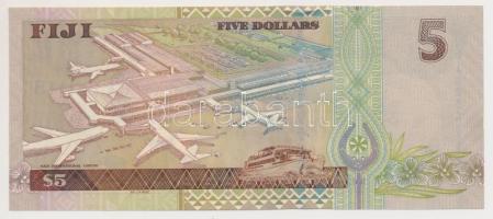 Fidzsi 2002. 5 Dollars T:I,I-
Fiji 2002. 5 Dollars C:UNC,AU