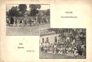 1942 Egeres, Egyom Gyermekotthon / children's home (Rb)