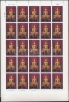 Buddha szobrok kisívsor, Buddha statues mini sheet set