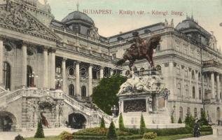 Budapest I. Királyi vár, Savoyai Jenő szobra