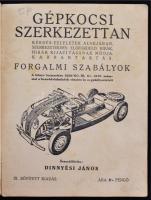 Dinnyési János: Gépkocsi szerkezettan. Kassa, 1984, "Wiko". Kiadói kopottas papírkötésben