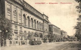 Budapest XI. Műegyetem, villamos (b)