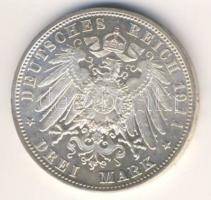 Német Császárság/Bajorország 1911. 3M Ag "90. születésnap" T:exPP