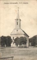 Udvard, Dvory nad Zitavou; Római Katolikus templom, kiadja Kovács Béla / Roman Catholic church (EK)