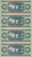 1962. 10Ft (11x) sorszámkövetők T:I