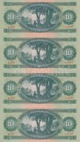1962. 10Ft (11x) sorszámkövetők T:I