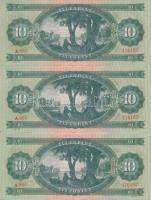 1962. 10Ft (11x) sorszámkövetők T:I