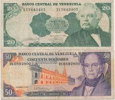 Venezuela 1989. 20B + 1992. 50B + 2007. 5B + 2008. 2B T:III
Venezuela 1989. 20 Bolivares + 1992. 50...