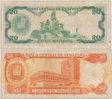 Venezuela 1989. 20B + 1992. 50B + 2007. 5B + 2008. 2B T:III
Venezuela 1989. 20 Bolivares + 1992. 50...