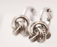 Ezüst fülbevaló, Ag., 3,2gr., jelzett/ Silver earrings, Ag. 3,2gr., marked