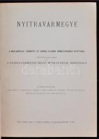 Magyarország vármegyéi és városai. Főszerk.: Borovszky Samu. 4. kötet. Nyitra Vármegye. Bp., 1899, A...