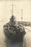 1916 SMS Temes, Temes-class river monitor, at Belene; photo (EM)