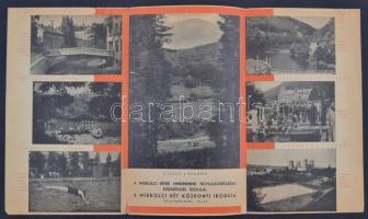 1936 "Jöjjetek el a Miskolci hétre", fotókkal illusztrált ismertető prospektus