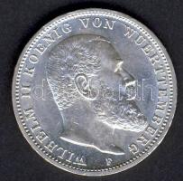 Német Császárság/Württemberg 1914. 3M Ag T:1/2 pici ph