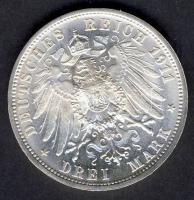 Német Császárság/Württemberg 1911. 3M Ag "Ezüstlakodalom" T:1