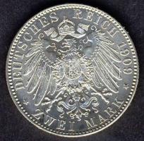 Német Császárság/Szászország 1909. 2M Ag "Lipcsei Egyetem" T:2 kis k