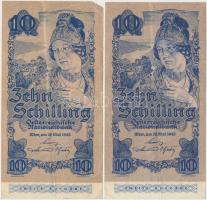 Ausztria 1945. 10Sch 2. kiadás (5x) T:III
Austria 1945. 10 Schilling 2nd issue (5x) C:F