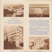 cca 1930-1940 "Crikvenica, Jugoszlávia legszebb klimatikus fürdőhelye az Adrián", fotükkal...
