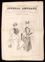 1895/Nr 2033 Journal Amusant, journal humoristique - francia nyelvű vicclap, illusztrációkkal, 8p / French humor magazine