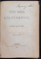 Petőfi Sándor költeményei. 3. teljes kiadás. 1-2. kötet. A kiadás négy kötetben teljes. Bp., 1888, A...