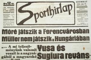 1936 Sporthírlap aug. 22-i száma sok érdekes cikkel, pp.:8, 47x31cm