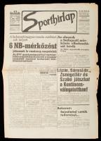 1938 Sporthírlap okt. 12-i száma sok érdekes cikkel, pp.:8, 47x31cm