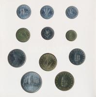 1993. 10f-200Ft 11x különféle db, szettben, benne 200Ft Ag "MNB" T:BU