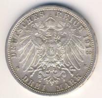 Német Császárság/Poroszország 1913. 3M Ag "25 éves uralkodás" T:2