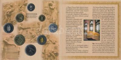 1999. 50f-100Ft 8klf db, szettben "75 éves a Magyar Nemzeti Bank" T:BU 
Adamo FO32