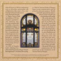 1999. 50f-100Ft 8klf db, szettben "75 éves a Magyar Nemzeti Bank" T:BU 
Adamo FO32