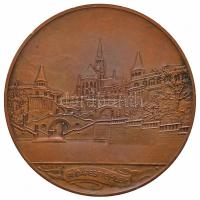 Berán Lajos (1882-1943) 1931. "Budapesti Emlék" Br emlékérem (80mm) T:2 kis ph.
HP 1330