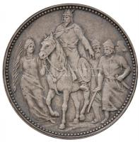 1896KB 1K Ag "Millenium" jó állapotban lévő eredeti vörös "Milleniumi Koronaérem - 18...