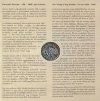 2008. 1Ft-100Ft 7klf db + Mátyás denár Ag fantáziaverete "Reneszánsz emlékév" dísztokos sz...
