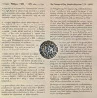 2008. 1Ft-100Ft 7klf db + Mátyás denár Ag fantáziaverete "Reneszánsz emlékév" dísztokos sz...
