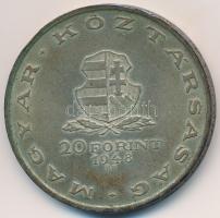 1948. 20Ft Ag "Táncsics" nem eredeti tokban T:2,2- karc, patina
Adamo EM3