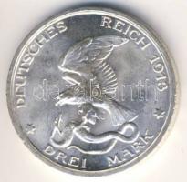 Német Császárság/Poroszország 1913. 3M Ag "100 éves évforduló.." T:2