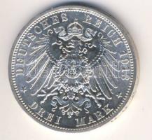 Német Császárság/Poroszország 1913. 3M Ag "25 éves uralkodás" T:1