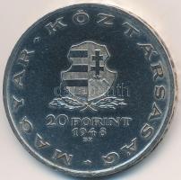 1948. 20Ft Ag "Táncsics" T:2 ph., felületi karc
Adamo EM3