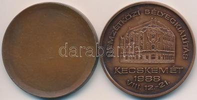 1988. "SZOCFILEX '88 / Nemzetközi Bélyegkiállítás - Kecskemét 1988. VIII.12-21." Br e...