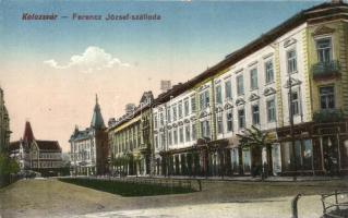 Kolozsvár, Cluj; Ferenc József szálloda, Sas üzlete / hotel, shop (EK)