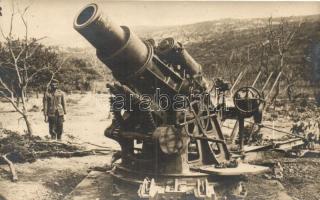 Siege Howitzer Skoda 305 mm Model 1911, Austrian-Hungarian Army, World War I, photo
