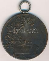 1931. "Phőbus Sport Egyesület" fém díjérem "HAWEL Bp." gyártói jelzéssel (38mm) ...